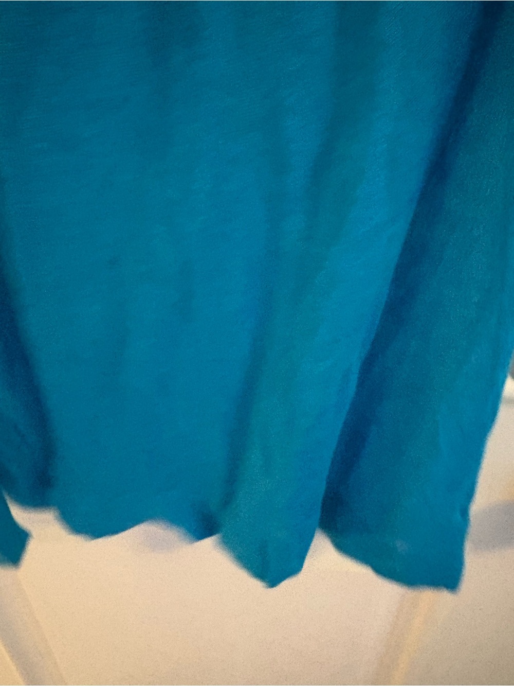 Ann Taylor Short Sleeve Turquoise Open-Front Cardigan NWT - Picture 6 of 14